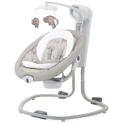 Joie Serina Swivel Baby Swing Elephant Duo
