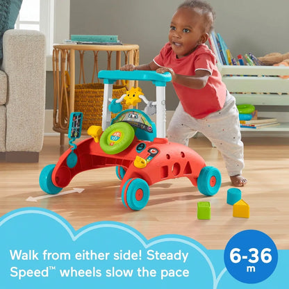 Fisher-Price 2-Sided Steady Speed Baby Walker